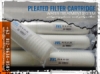 pleated filter cartridge  medium